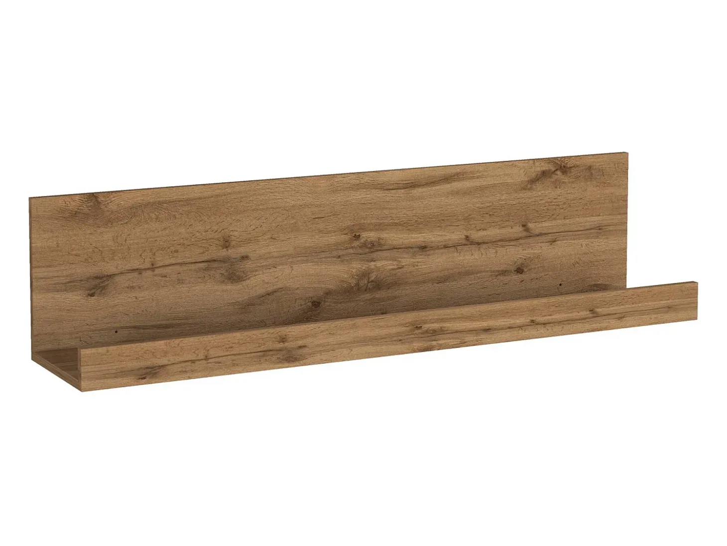 Estante de pared Chronos color roble 120x25x28 cm