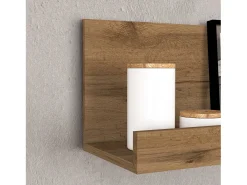 Estante de pared Chronos color roble 120x25x28 cm