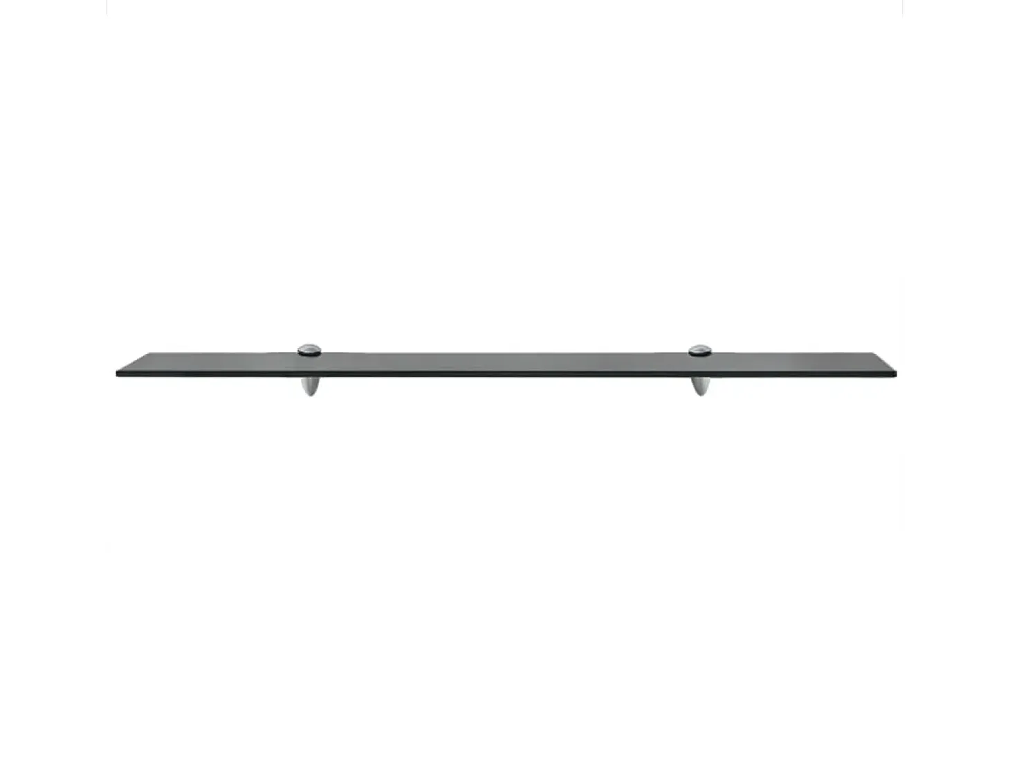 Estante de pared de cristal 90x10 cm 8 mm