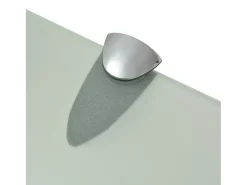 Estante de pared de cristal 50x10 cm 8 mm ES22883