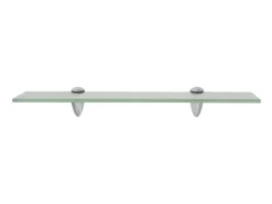 Estante de pared de cristal 50x10 cm 8 mm ES22883