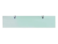 Estante de pared de cristal 90x20 cm 8 mm ES60765