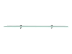 Estante de pared de cristal 90x20 cm 8 mm ES60765