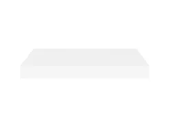 Estante de pared de pared MDF blanco 40x23x3,8 cm ES38289