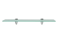 Estante de pared de vidrio 50 x 10 cm 8 mm