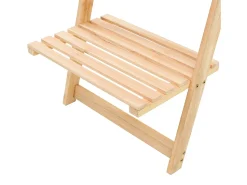 Estante de pared escalera madera de cedro 41,5x30x176 cm