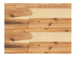 Estante flotante 2 uds madera acacia acabado aceite 60x30x4 cm