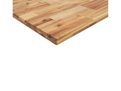 Estante flotante 4 uds madera acacia acabado aceite 60x30x4 cm