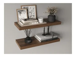Estante flotante 80 x 25 (x2) Bellota