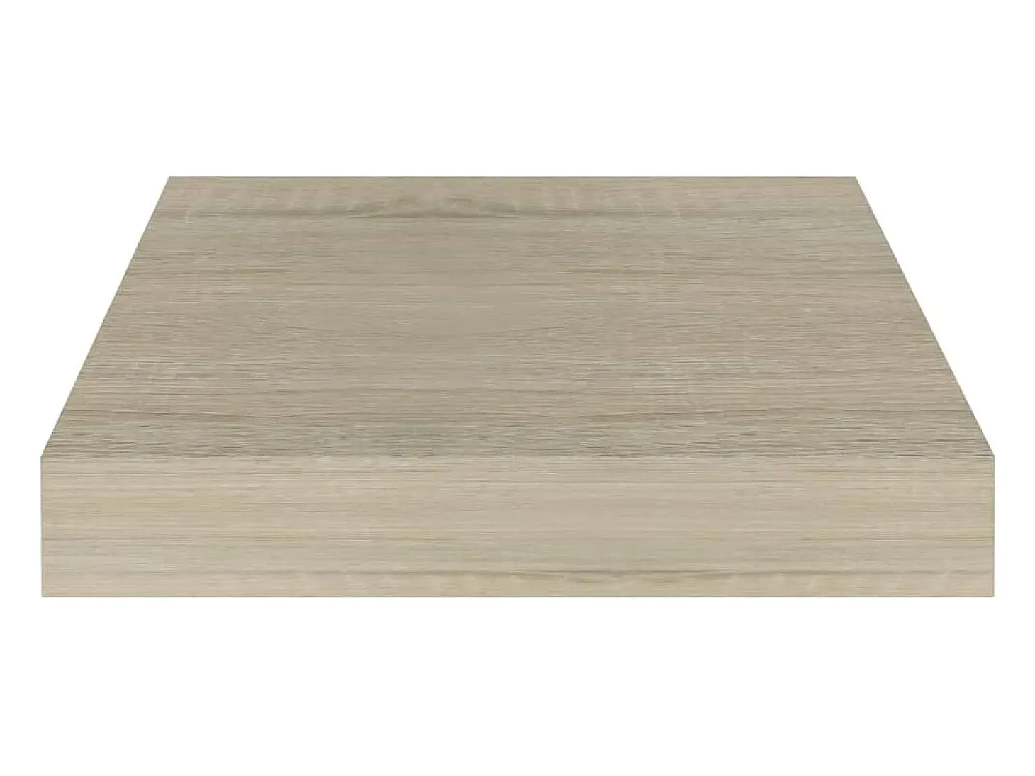 Estante flotante de pared roble 23x23,5x3,8 cm MDF