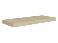 Estante flotante de pared roble 60x23,5x3,8 cm MDF