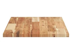 Estante flotante 60x40x2 cm acacia maciza acabado aceite