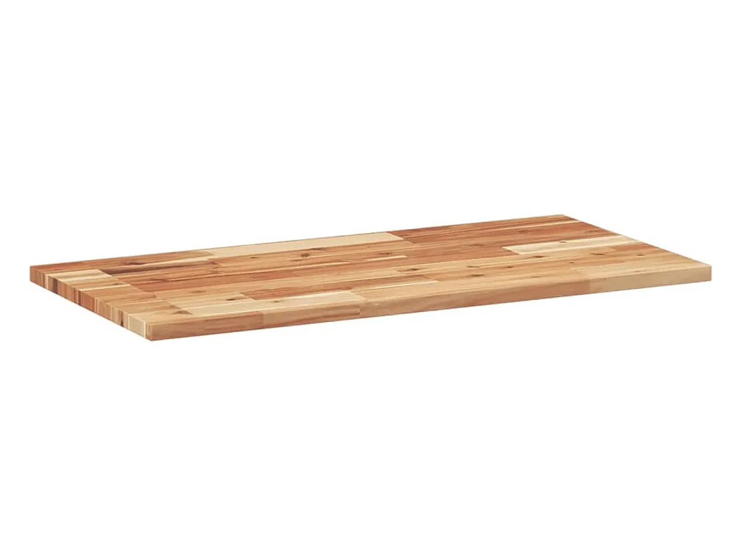 Estante flotante 60x40x2 cm acacia maciza acabado aceite