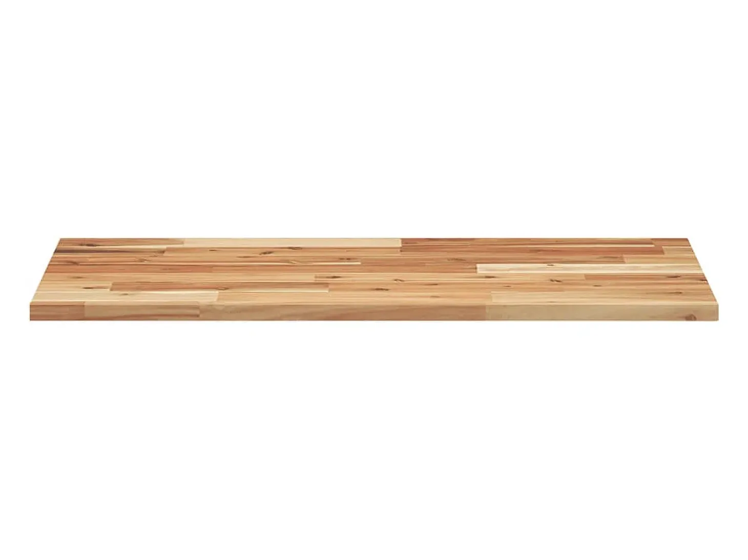 Estante flotante 60x40x2 cm acacia maciza acabado aceite