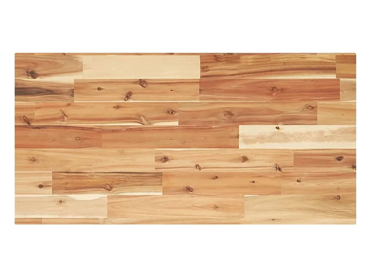 Estante flotante 60x40x2 cm acacia maciza acabado aceite