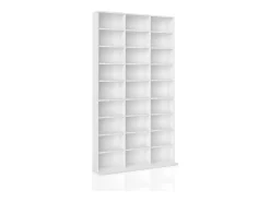 Estante para CDs blanco 102x16x178 jukebox