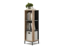 Estante para CDs roble vikingo 36x36x120 eliza