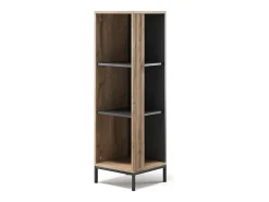 Estante para CDs roble vikingo 36x36x120 eliza