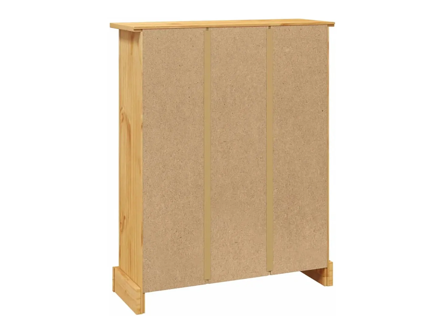 Estantería 3 niveles Corona Range de pino mexicano 81x29x100 cm