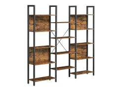 Estantería 14 Niveles Estilo Industrial - L158 x H166 cm