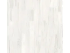 Estantería 3 niveles madera maciza de pino blanco 80x30x105 cm