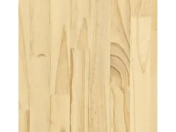 Estantería 2 niveles madera maciza de pino 80x30x70 cm