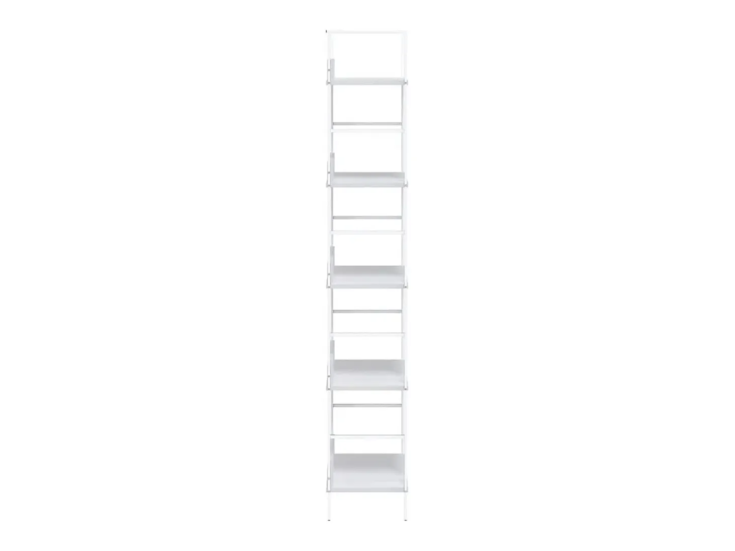 Estantería 5 niveles madera ingeniería blanco 60x27,6x158,5 cm