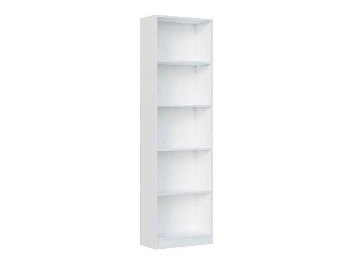 Estantería aglomerado blanco 180x52x25cm