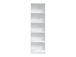 Estantería aglomerado blanco 180x52x25cm