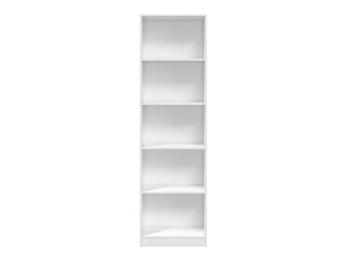 Estantería aglomerado blanco 180x52x25cm