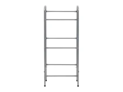 Estantería almacenaje para 3 cajas acero plateado 50x33x116 cm ES740605