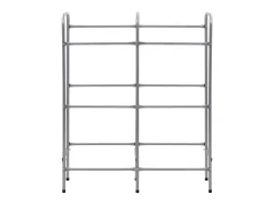 Estantería almacenaje para 6 cajas acero plateado 96x33x116 cm ES452409