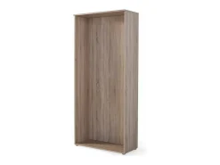 Estantería alta para oficina o estudio acabado olmo claro, 208.8 cm(alto)93 cm(ancho)42.5