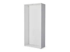 Estantería alta para oficina o estudio acabado blanco, 208.8 cm(alto)93 cm(ancho)42.5 cm(