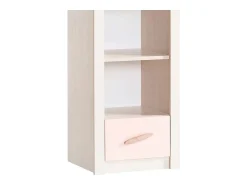 Estantería casita con cajón rosa 164,4x47,4x41,3 cm