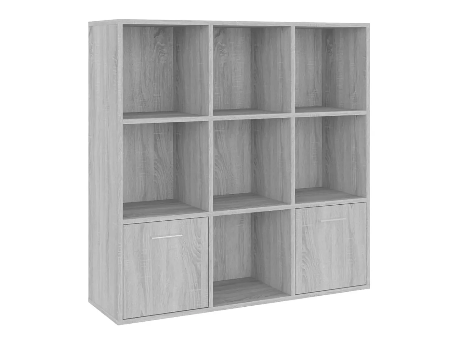 Estantería color gris Sonoma 98x30x98 cm