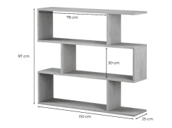 Estantería con 3 compartimentos - L110 cm - Athena