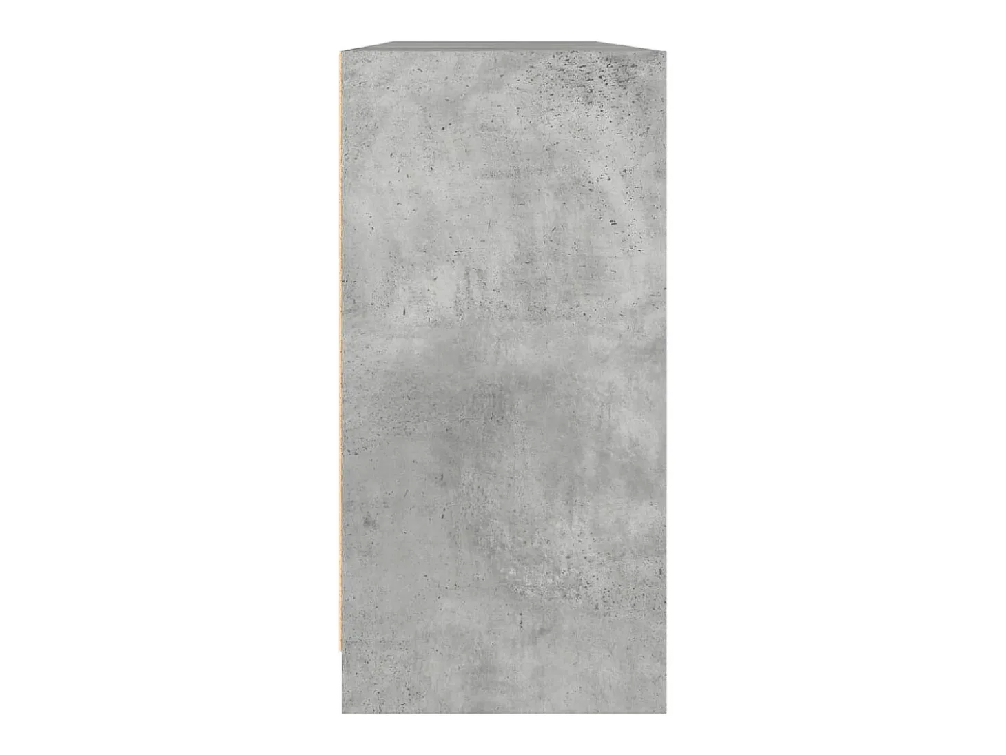 Estantería con puertas madera de ingeniería gris 204x37x75 cm
