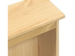Estantería Corona madera maciza de pino 46x20x170 cm
