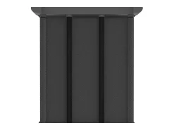 Estantería de 4 cubos con cajas de tela gris 69x30x72,5 cm