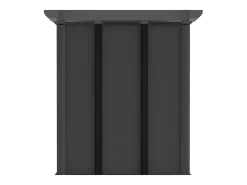 Estantería de 9 cubos de tela gris 103x30x107,5 cm ES607703