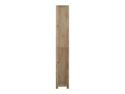 Estantería de 7 nieveles madera maciza de acacia 80x30x200 cm