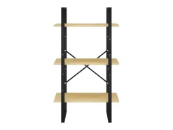 Estantería de almacenaje madera maciza de pino 60x30x105 cm ES306959