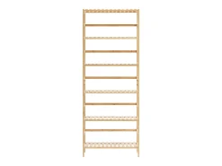 Estantería De Bambú De 6 Niveles SucceBuy, Estantería Tipo Escalera, Estante De Almacenamiento Rectangular