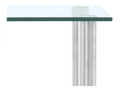 Estantería de cocina vidrio templado transparente 45x16x26 cm ES222592