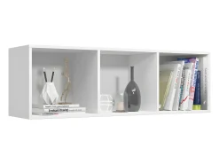 Estantería de libros/mueble TV madera contrachapada 36x30x114cm