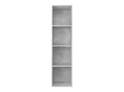 Estantería de libros/mueble TV madera contrachapada 36x30x143cm