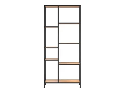 Estantería de madera contrachapada y acero 80x30x180 cm ES287217