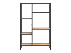 Estantería de madera contrachapada y acero 80x30x120 cm ES724487