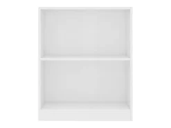 Estantería de madera contrachapada blanco 60x24x74,5 cm
